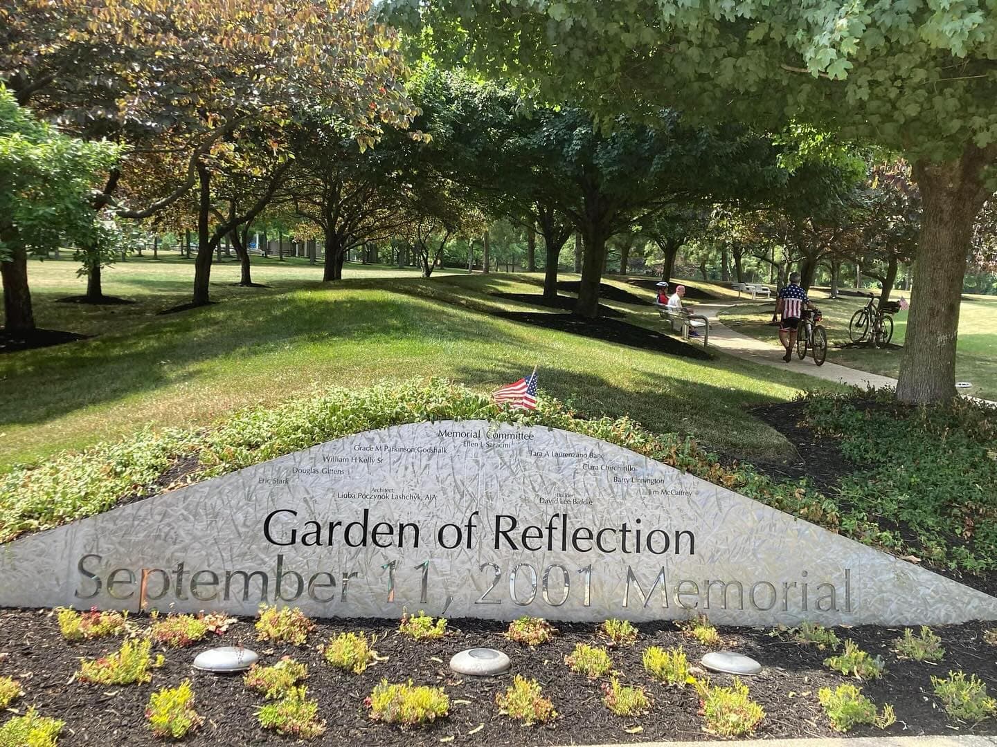 Garden of Reflection memorial site